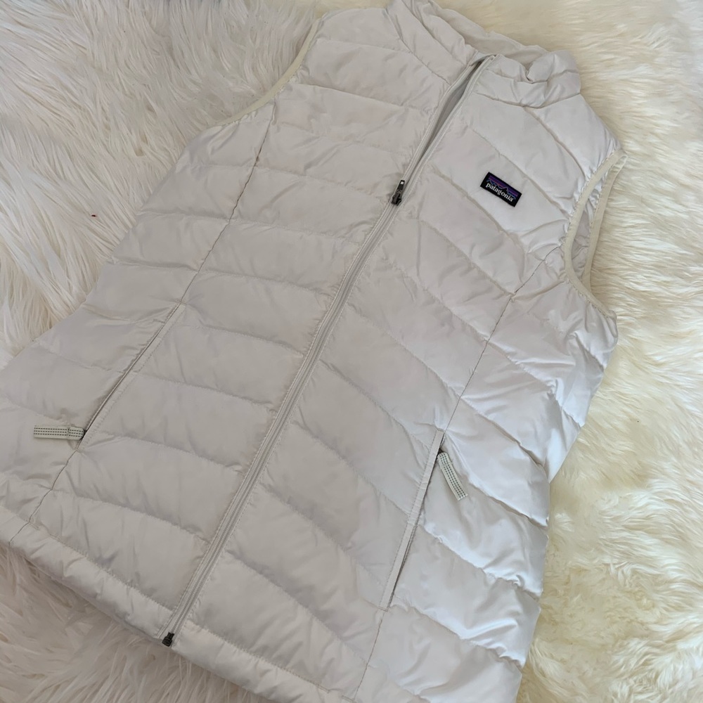 White Patagonia Vest